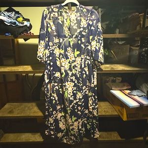 (2for$10) Floral Full Length Kimono